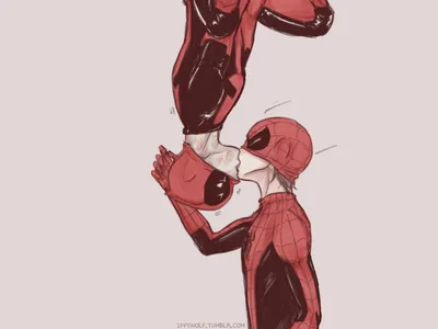 дэдпул и человек паук любовь Deadpoolfa Tumblr #yandeximages | Spideypool,  Spideypool comic, Spiderpool