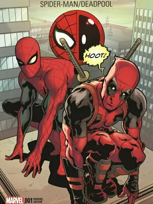 Плакат, постер на холсте Spider Man Deadpool/Человек Паук и Дэдпул/комиксы/мультфильмы.  Размер 42 х 60 см — купить в интернет-магазине по низкой цене на Яндекс  Маркете