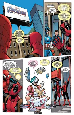 Как Дэдпул поиздевался над комиксами Marvel в честь закрытия серии  Spider-Man/Deadpool? | Канобу