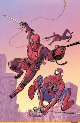 Spider-Man (Человек-паук, Дрюжелюбный сосед, Спайди, Питер Паркер) :: Miles  Morales (Человек-паук, Майлз Моралес) :: Deadpool (Дэдпул, Уэйд Уилсон) ::  Marvel (Вселенная Марвел) :: Cliff Chiang :: фэндомы / картинки, гифки,  прикольные комиксы,