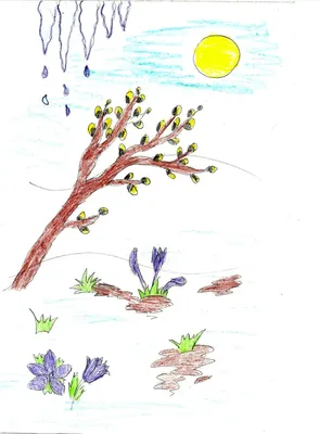 Раскраска весна раскраски на тему время года весна...