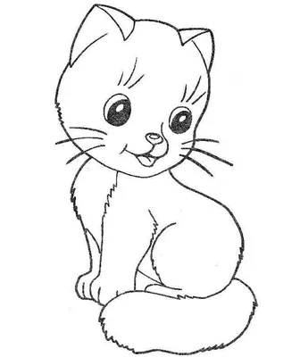 Рисунки для срисовки карандашом животные милые - 64 фото