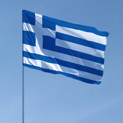 Флаг Греции купить в Киеве и Украине - цена, фото в интернет-магазине  Tenti.in.ua