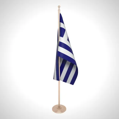 Значок Флаг Греции №17-90042 за 50 руб в интернет-магазине «Монеты»
