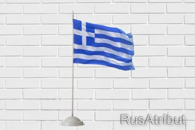 Флаг Греции в Крите стоковое фото. изображение насчитывающей летание -  151018864