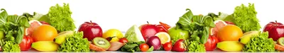 Картинки фруктов и овощей на белом фоне фотографии