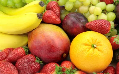 Цветные картинки фруктов для детей с названиями и по отдельности — Природа  Мира