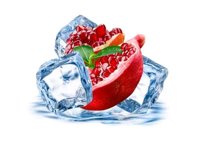 Картинки фрукты во льду