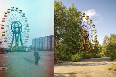 23 года Чернобыльской катастрофе. Город-призрак Припять - РИА Новости,  23.04.2009