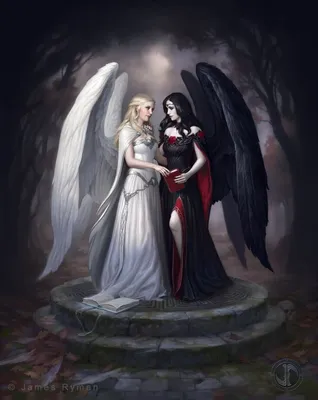 Демон и ангел | Пикабу