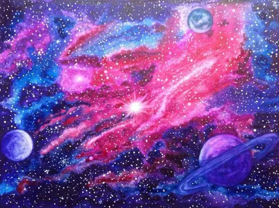 Космос шаржа нарисованный вручную, картина планет безшовная Иллюстрация  вектора - иллюстрации насчитывающей иностранец, солнечно: 95970988