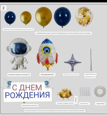Набор 50 шаров для фотозоны с надписью Бескрайний космос Темно синий