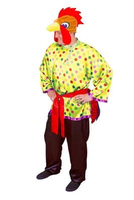 Карнавальный костюм взрослый Петух Кукарека купить в интернет магазине  Хлопушка по выгодной цене