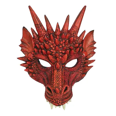 Королева красных драконов с красным …» — создано в Шедевруме