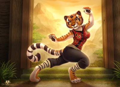 Kung Fu Tigress | Пикабу