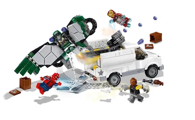 LEGO Marvel Super Heroes — Человек-паук (Тоби Магуайр) / Одежда / Предметы