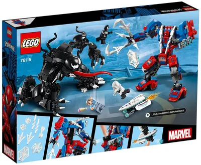 Конструктор LEGO Marvel Super Heroes 76151 Spiderman Человек-Паук: Засада  на веномозавра купить в Москве в интернет-магазине LEMI KIDS