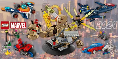 LEGO® Marvel Spider-Man: Far From Home | Творческие игровые наборы с  супергероями и подарки для детей | LEGO.com RU