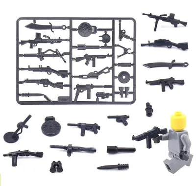 LEGO-GUN: лучшие экземпляры игрового оружия, собранные из детского  конструктора | PLAYER ONE