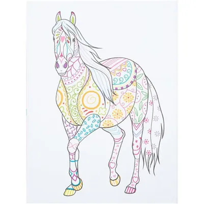 Откройте для себя лучшие раскраски лошадей - бесплатные и для печати!