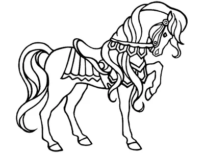 Раскраски Раскраска Лошадь лошади, Раскраски детские.