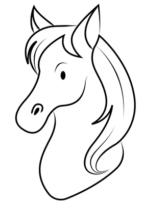 Раскраски Лошадь распечатать или скачать бесплатно в формате PDF