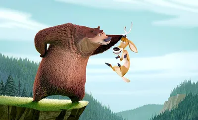 Картинки медведей из мультфильмов
