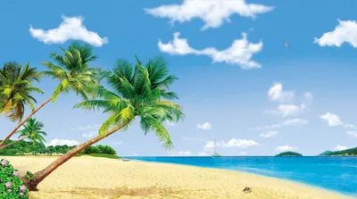 Постер интерьерный тропический пляж, море, пальмы Best-Arts 95708601 купить  за 275 ₽ в интернет-магазине Wildberries