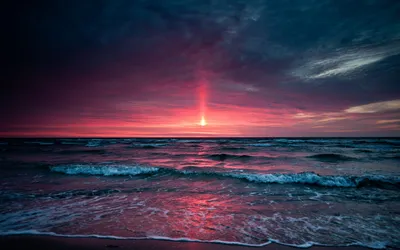 Чудесный тёплый закат над одесским морем (ФОТО) - Одесская Жизнь