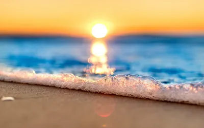Фото Море Солнце Природа Небо Рассветы и закаты горизонта