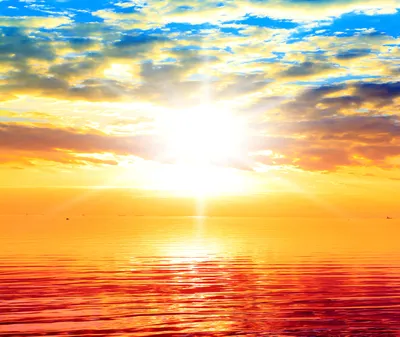 Фото Море солнца Природа Небо Рассветы и закаты 3320x2800
