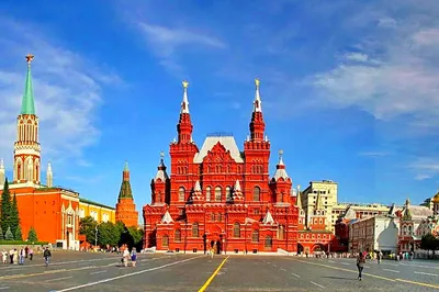 Красная площадь - Москва, Россия - на карте