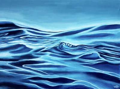Иллюстрация Серия картин на тему моря в стиле академический