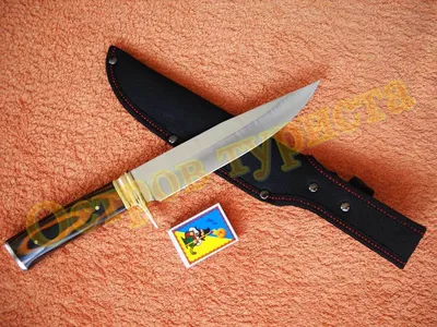 Нож Тигр малютка, дамасская сталь, ИП Фурсач купить в интернет-магазине  недорого с доставкой