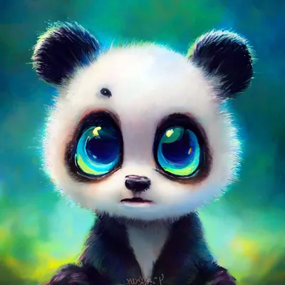 миленькая мультяшная маленькая панда с соской. Иллюстрация вектора -  иллюстрации насчитывающей глаз, карточка: 271310672