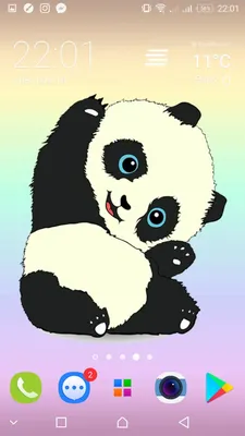 Создать мем \"мультяшная панда, панда рисунок, милая мультяшная панда\" -  Картинки - Meme-arsenal.com
