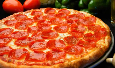 Пицца Мясная купить в Самаре с бесплатной доставкой по цене 550 рублей —  Пицца Шоп