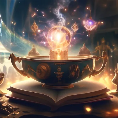 История о том, как магия изменила мир» — создано в Шедевруме