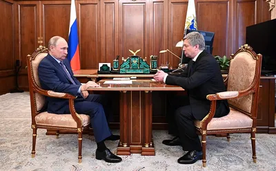Встреча с врио губернатора Ульяновской области Алексеем Русских • Президент  России