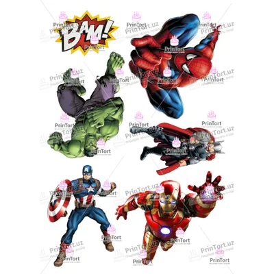 Набор 6 супер героев \"Мстители. Бэтмен, Железный человек, Капитан Америка,  Человек-Паук, Тор, Супермен\". Размер 11см - купить с доставкой по выгодным  ценам в интернет-магазине OZON (1152629359)