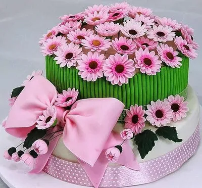 Живые цветы в торте — Маргарита Андросова на TenChat.ru