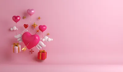 Белое Сердце Украшенное Надписью Love На Английском Языке День Святого  Валентина — стоковые фотографии и другие картинки Без людей - iStock