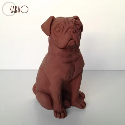 статуэтка Собака Мопс - купить в магазине БронзаМания