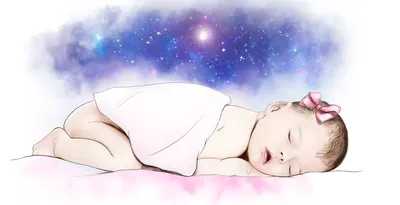 ребенок на облаках, иллюстрация, спящий младенец, спящий ребенок, ребенок,  фотография, облако png | Klipartz