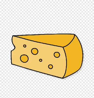 Кусок сыра нарисованный - 31 фото