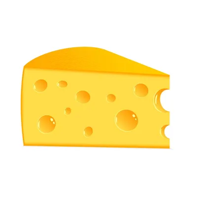Рисованный вручную мультяшный сыр Векторное изображение ©lineartestpilot  96467614