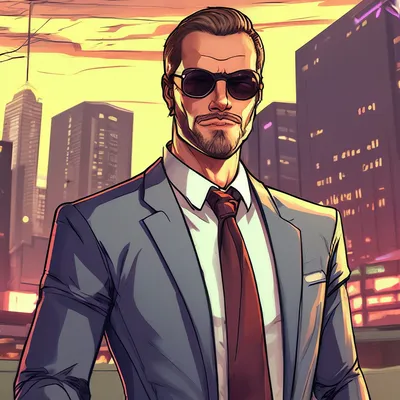 GTA (ГТА) - печать на холсте фото и портретов в стиле GTA | UF-Print