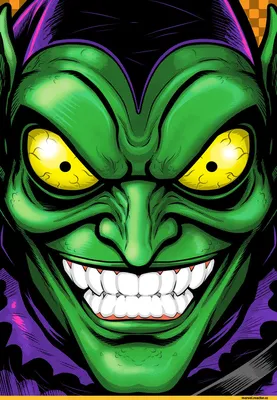 Green Goblin (Зеленый гоблин, Норман Озборн) :: Marvel (Вселенная Марвел)  :: фэндомы / картинки, гифки, прикольные комиксы, интересные статьи по теме.