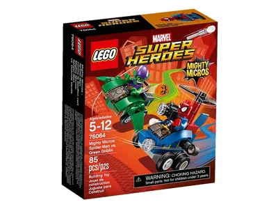 LEGO Super Heroes 76064 Человек-паук против Зеленого гоблина |  playzone.com.ua