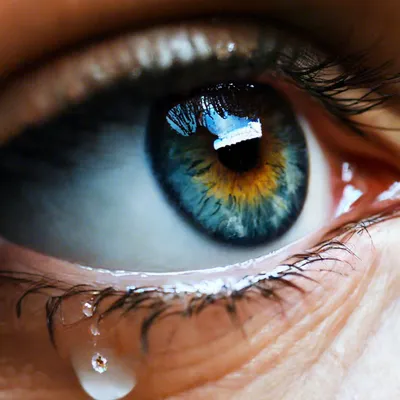 Правда ли, что глаза выцветают от слёз? - Проверено.Медиа